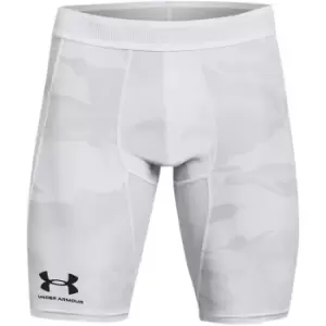 Image of Under Armour HG IsoChll Long Print Sts - White