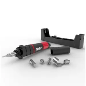 Image of Weller WLBUK75 Cordless Soldering Iron And Heat Tool Kit, Butane, ...