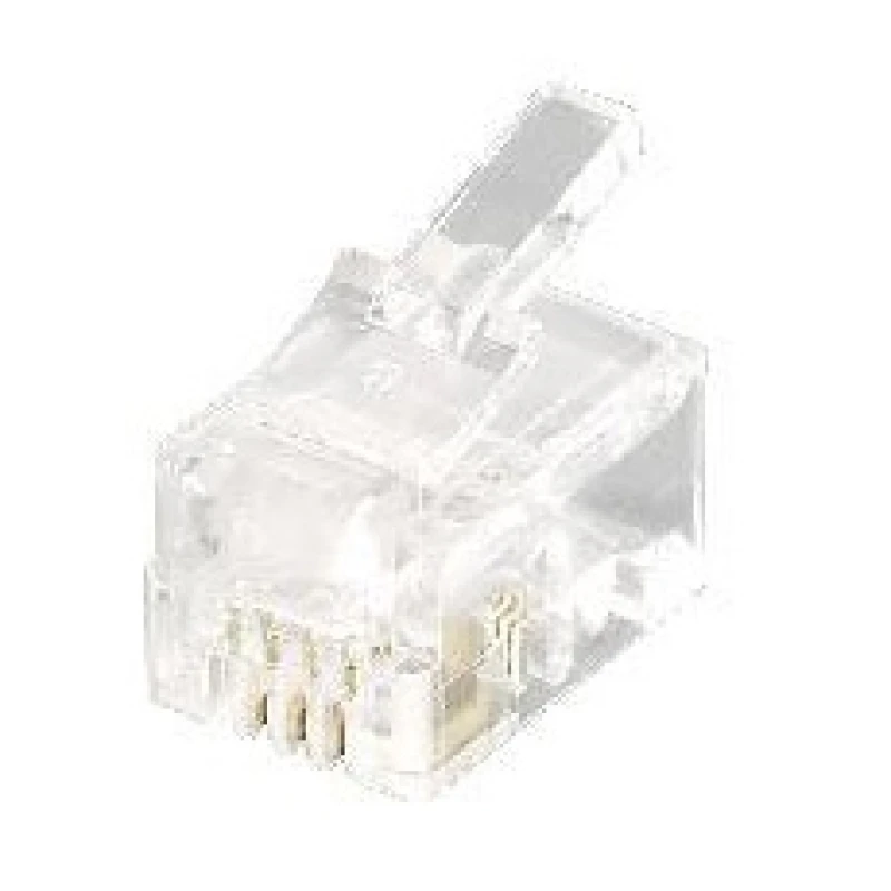 Image of Equip Telephone Plug. RJ11. 4P4C
