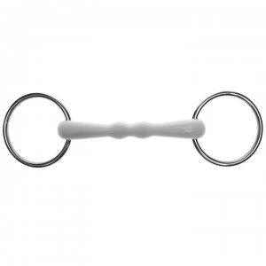 Image of Korsteel Flexi Loose Ring Mullen Mouth Snaffle Bit