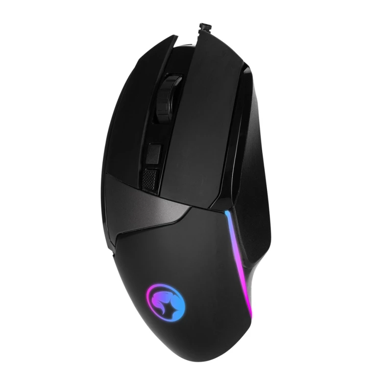 Image of Marvo Scorpion M411 - USB RGB 12800 DPI 1K poll Black Gaming Mouse - M411