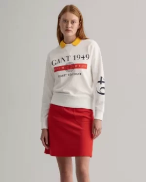 Image of GANT Nautical Crew Neck Sweatshirt