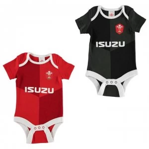 Image of Brecrest 2pk Bodysuit Junior - Red/Green