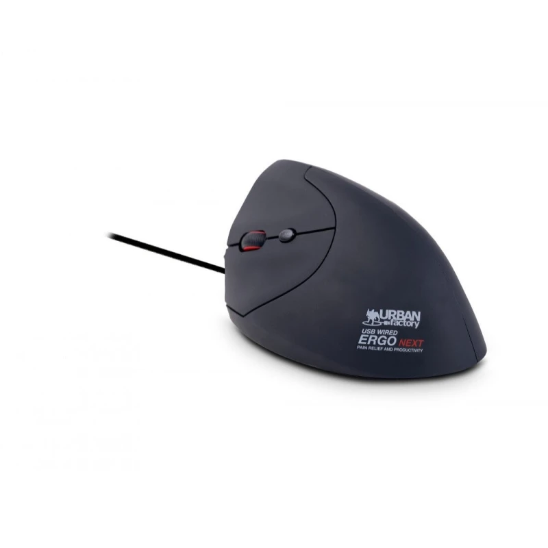 Image of Urban Factory Urban Factory ERGO Next mouse Left-hand USB Type-A Optical 3600 DPI EML01UF-N