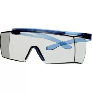 Image of 3M SF3707SGAF-BLU Safety glasses Anti-fog coating Blue DIN EN 166, DIN EN 170, DIN EN 172