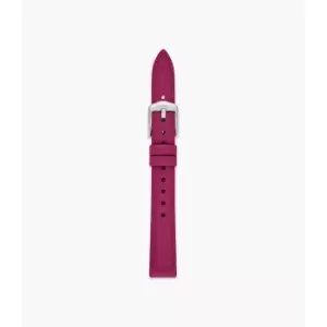 Image of Fossil Womens 14Mm Raspberry Eco Leather Strap - Purple