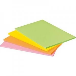 Image of Post it Super Sticky Notes Meeting Bright Colours 4 x 45 Sheets