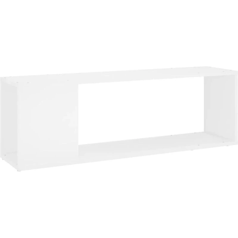 Image of VIDAXL TV Cabinet White 100x24x32cm Engineered Wood Vidaxl 8720286651179