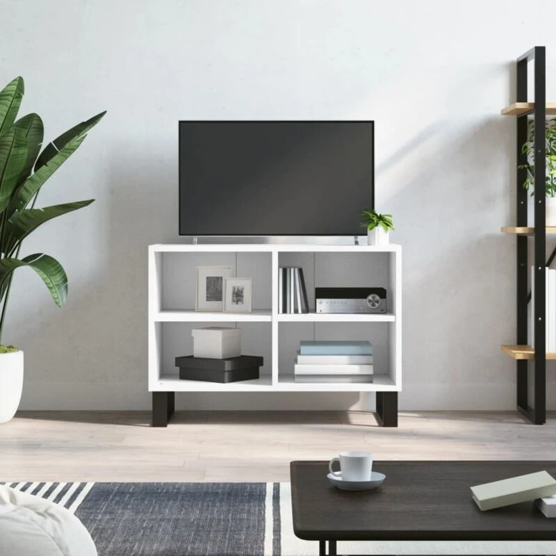 Image of VIDAXL TV Cabinet White 69.5x30x50cm Engineered Wood Vidaxl 8720845906238