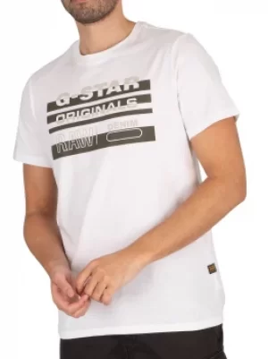 Image of Originals Stripe Logo T-Shirt