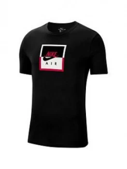 Image of Nike Sportswear Short Sleeve T-Shirt - Black