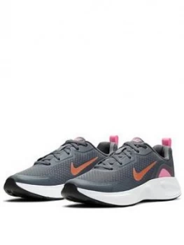 Image of Nike Wearallday Junior Trainers - Grey