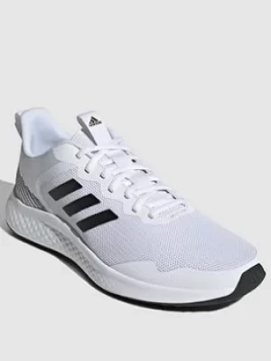 Image of adidas Fluidstreet, White/Black, Size 7, Men