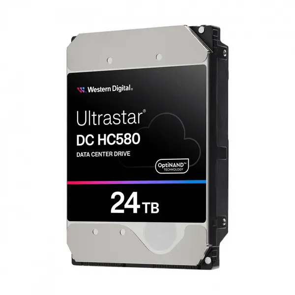 Image of westerndigital (0F62796) HDD Western Digital Ultrastar DC HC580 He24 24TB 3,5" 7200 512MB SATA III 512e DC SE WUH722424ALE6L