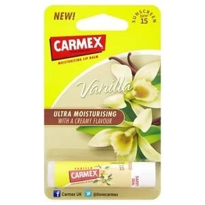 Image of Carmex Vanilla Click Stick 4.25g Lip Balm