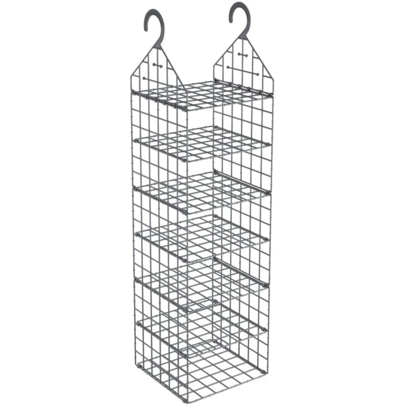Image of VIDAXL Hanging Closet Organiser with 7 Shelves Vidaxl 8720287018513