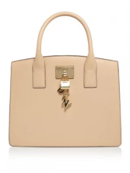 Image of DKNY Elissa large tote with charms Neutral