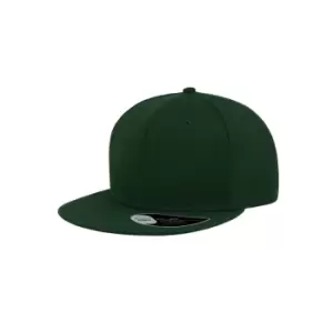 Image of Atlantis Snap Back Flat Visor 6 Panel Cap (Pack of 2) (One Size) (Green)