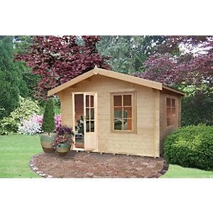 Image of Shire Bucknells Log Cabin 12 x 10 ft