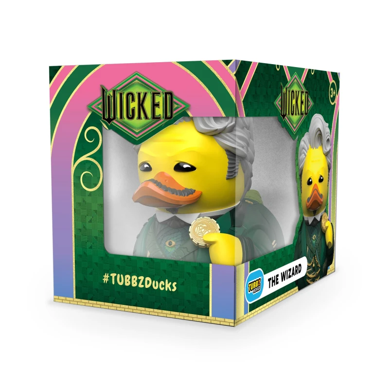 Image of TUBBZ Box-Ausgabe: Wicked for Good - Wizard of Oz Cosplaying Gummiente Vinylfigur - Offizielle Sammelfigur fur Fans von Wicked Wizard Of Oz (Boxed)