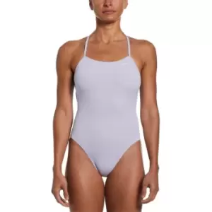 Image of Nike Lace Up Swimsuit Womens - Purple