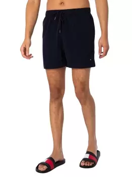 Image of Medium Waistband Swim Shorts