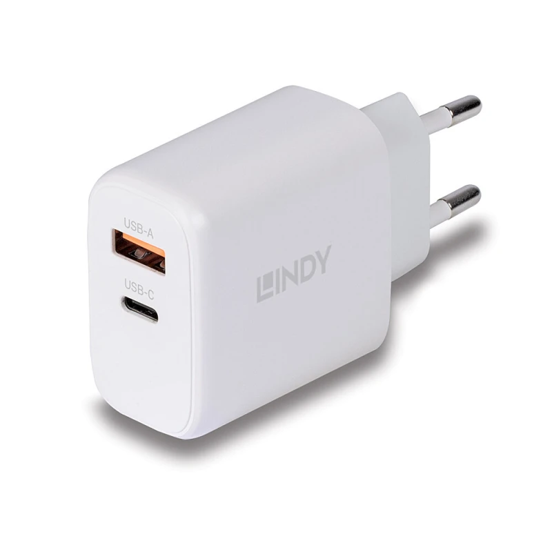 Image of Lindy 73428 mobile device charger Universal White AC Fast charging Ind