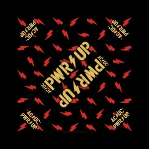 Image of AC/DC - PWR-UP Unisex Bandana - Black