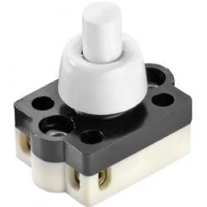 Image of Pushbutton switch 250 V AC 2 A 1 x OffOn interBaer