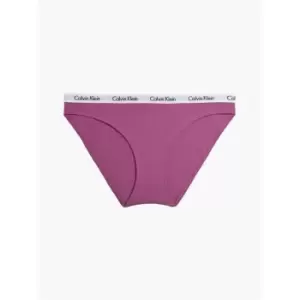 Image of Calvin Klein Calvin Carousel Bikini Bottoms - Purple