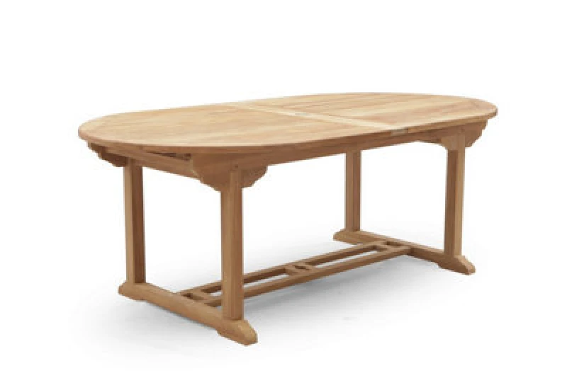 Image of 210Cm Oval Extending Wooden Table