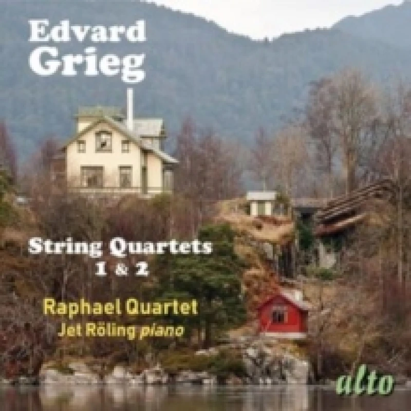 Image of Edvard Grieg: String quartets 1 & 2 CD / Album