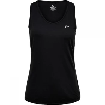 Image of Only Play Play sleeveless training t-shirt in Black - Black
