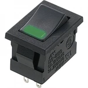 Image of Miyama Toggle switch DS 850 K F1 LG 250 V AC 3 A 1 x OffOn latch
