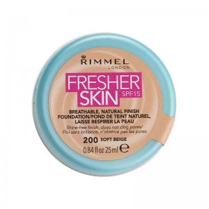 Image of Rimmel Foundation Fresher Skin 30ml 2C5A