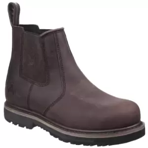 Image of Amblers Mens AS231 Leather Dealer Boot (6 UK) (Brown)