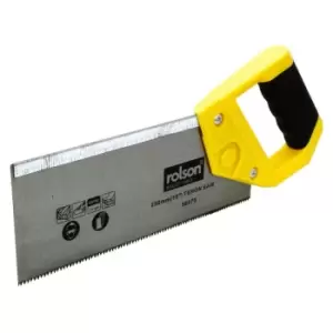 Image of Rolson Hard Point Tenon Saw with Plastic Handle and Gaurd, 250mm