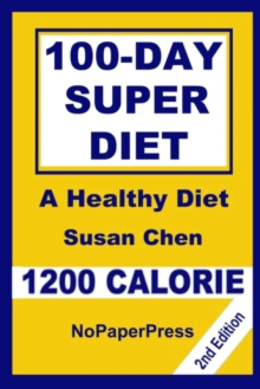 Image of 100-Day Super Diet - 1200 Calorie Paperback / softback