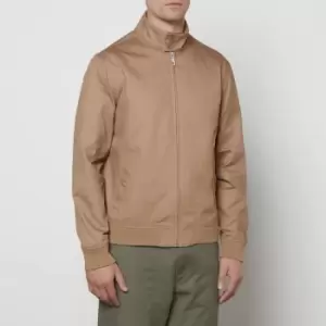 Image of Farah Mens Waldorf Harrington Jacket - Beige - L