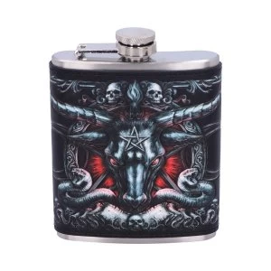 Image of Baphomet 7oz Hip Flask