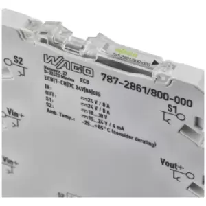 Image of WAGO 787-2861/800-000 Single Channel 24VDC 8.0A Electronic Circuit...