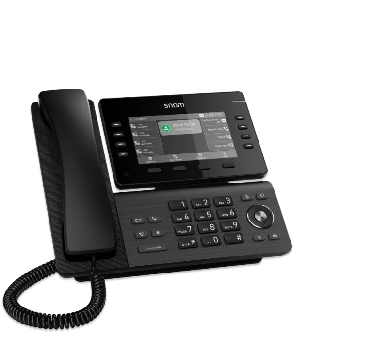 Image of Snom D812 IP phone Black TFT