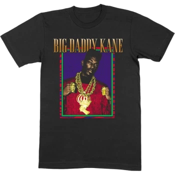 Image of Big Daddy Kane - Half Steppin' Unisex Large T-Shirt - Black