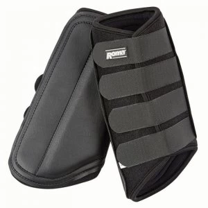 Image of Roma Pro Tec Breathable Brushing Boots - Black