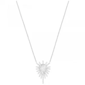 Image of Ladies Swarovski Silver Plated Hippy Necklace