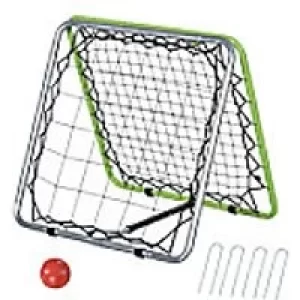 Image of Homcom Football Net Iron Silver