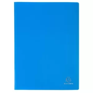 Image of Exacompta Display Books PP Eco A4, 30 Pkts, Light Blue, Pack of 15