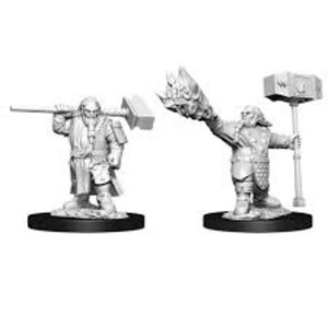 Image of Dungeons & Dragons Nolzur's Marvelous Unpainted Miniatures (W11) Male Dwarf Cleric