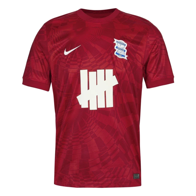 Image of Nike Birmingham City Third Shirt 2025 2026 Juniors Red/White male 7-8 (S)