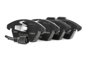 Image of TEXTAR Brake pad set VW,AUDI,SKODA 2358701 1K0698151,1K0698151C,1K0698151E 3C0698151,3C0698151B,3C0698151K,5K0698151,8J0698151,JZW698151B,L1K0698151E